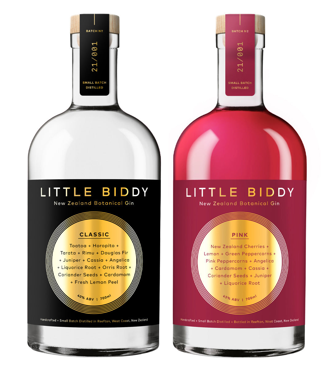 Little Biddy Gin Classic / Pink Set – Reefton Distilling Co.