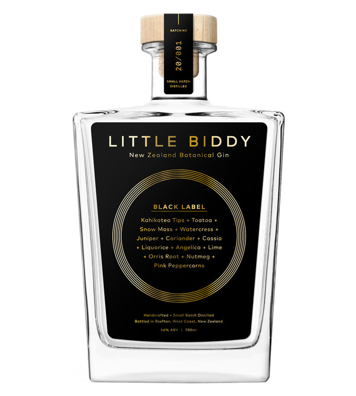 Little Biddy Gin – Black Label, 700ml